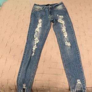 Jr sized ripped jean by Contraband